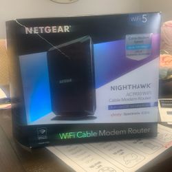 NIGHTHAWK AC1900 WIFI CABLE MÓDEM 