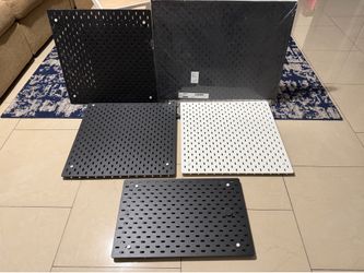 IKEA Skadis Pegboard Lot of 5