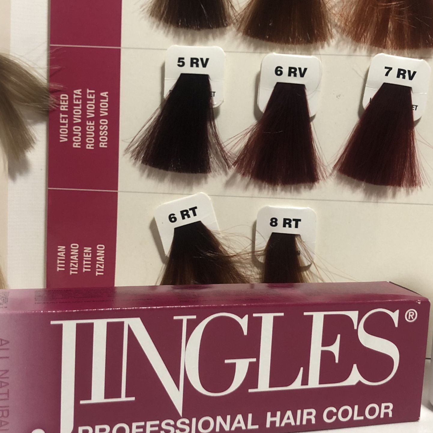 Jingles Permanent Hair Color & Developer V20