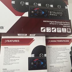 Car Stero With Speakers Included 