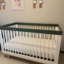Convertible Crib & Mattress