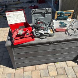 Corded Power Tools - Hammer Drill, Skill Jigsaw, Sander