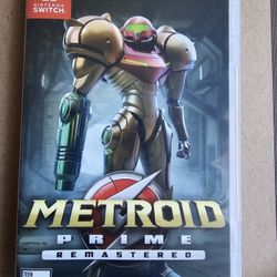 Metroid Prime Remastered Nintendo Game