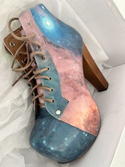 Jeffrey Campbell galaxy lita super rare