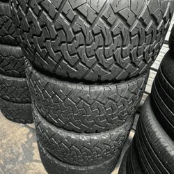 33 X 12.50 R22 Terra Hunter Set of 4 Used