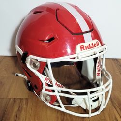 Riddell Speedflex Football Helmet Adult Size Large Red 2022