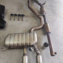 VW Golf R MK6 Exhaust and Parts