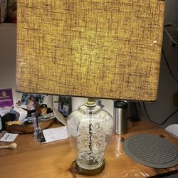 vintage lamp floral design base