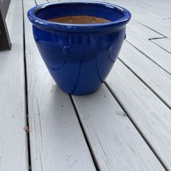 Ceramic Gloss Finish Flower Pot