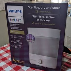 Philips AVENT Premium Baby Bottle Sterilizer With Dryer SCF293