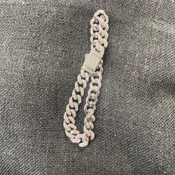 925 Sterling Silver Moissanite Cuban 