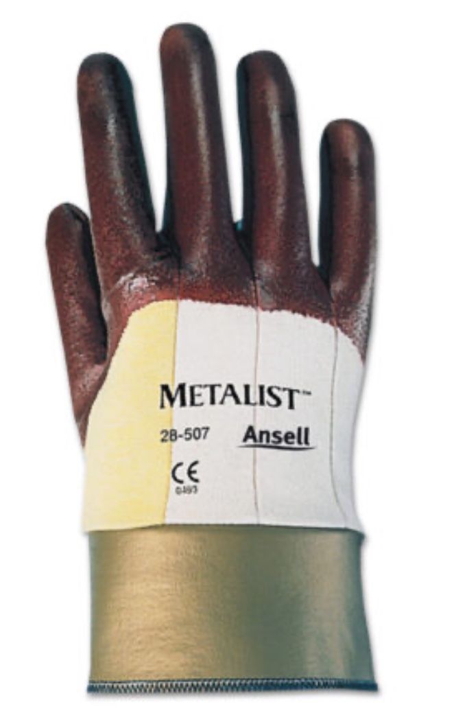 Brown Metalist Gloves Size 8