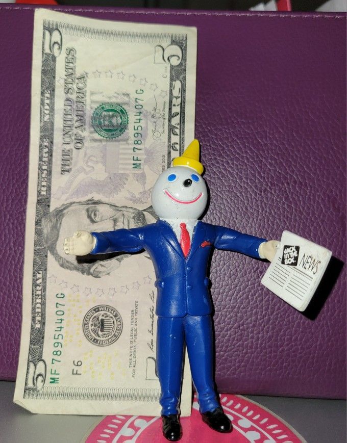 Vintage Jack In The Box Figurine