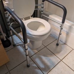 Toilet Rails, Adjustable 