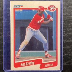 1990 Fleer Ken Griffey Sr. Baseball Card #420