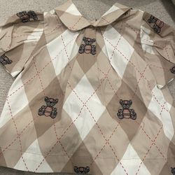 Burberry Shirt Kids Size 2 - New With Tags 