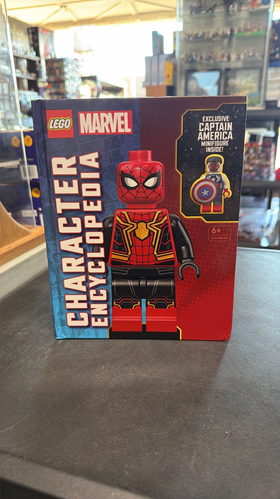 Lego Character Encyclopedia With Exclusive Minifigure - Captain America