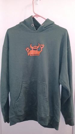 Toy Machine Green Hoodie Large 