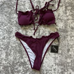 NEW Zaful Purple Bikini