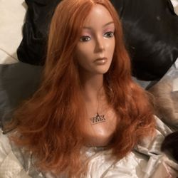 Long Red Wig