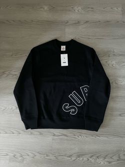 Black Supreme x Nike Arc Crewneck