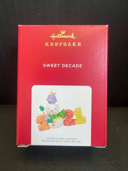 Hallmark Keepsake Ornament - Sweet Decade 2021