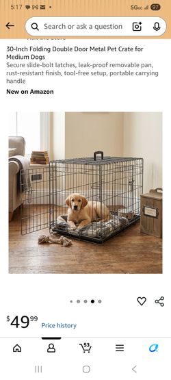 30 inch dog cage