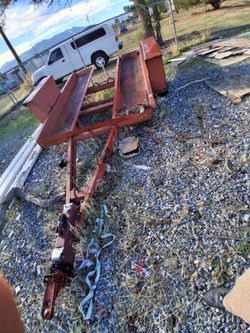 Steel Utility Trailer Frame No Wheels