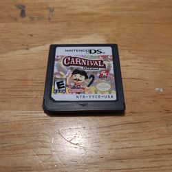 Carnival Game Cartridge For Nintendo DS 