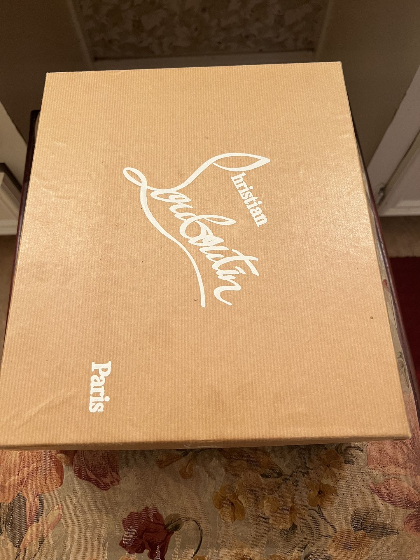 Christian Louboutin  Open Toe Bootie Pump