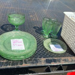 Green Glassware 