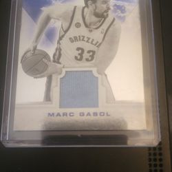 2012 Marc Gasol Absolute Iconic Rookie Patch 38/49