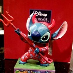 Jim Shore Disney Halloween Devil Stitch 