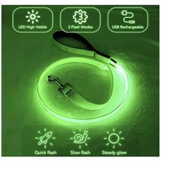 Dog Leashes Led 