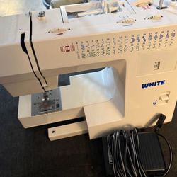 White Brand Sewing Machine