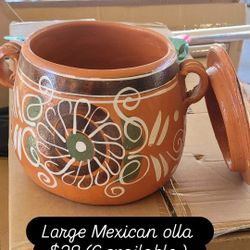 Mexican Ollas Ollas DE Barro New*