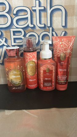 Disney Princess Moana Bath And Body Works Set
