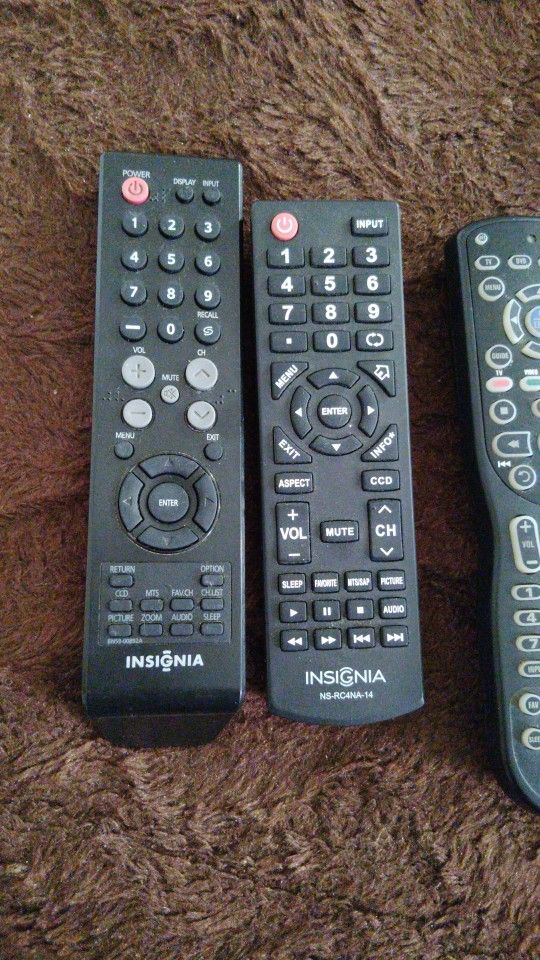 Insignia/Vizio Remote CONTROL $20 Each Cash