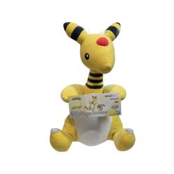 Ampharos 'Take Me With You' Pokemon 12" Banpresto Japan Prize Plush Doll