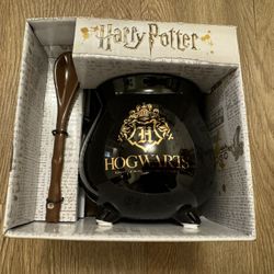 Harry Potter Cauldron Mug + Spoon NEW