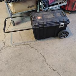 Husky 24-Inch Rolling Tool Box Utility Cart.