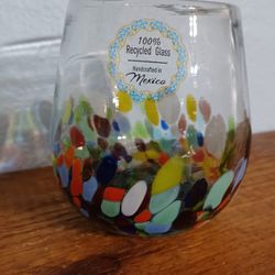 Murano Recycled Confetti Glass X 1