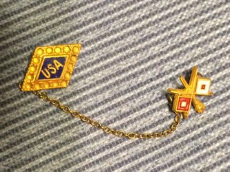 Vintage USA Pin/tie clip - do not know origin