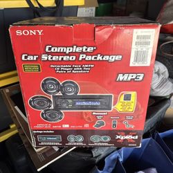 Complete Car Stereo Package