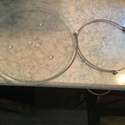 Microwave Glass Plate Replacement Turntable Tray 