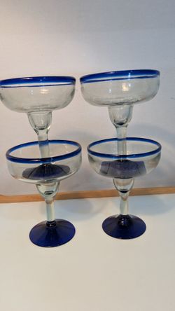 Margarita glasses - hand crafted