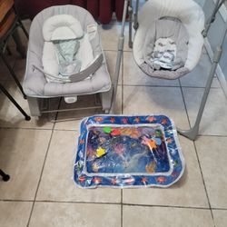 Baby Swing Vibration  Seat Water Mat For Baby Brand New Naver Used Asking $60for All