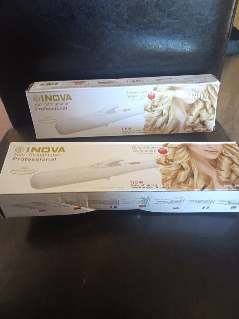 Inova Hair Straightener Curler Professional