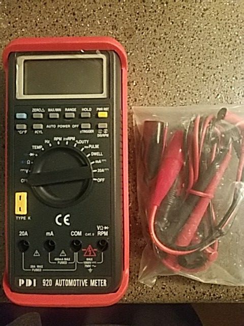 PDI 920 volt meter