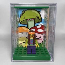 Collectible Force Pack Minifigure Display Case For Lego Hippie